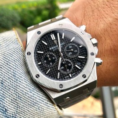 Audemars Piguet Royal Oak  Quartz Movement Black 41mm Watch